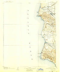 Guadalupe 1905 topographic map thumbnail
