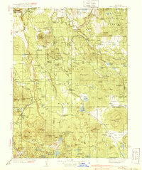 Halls Flat 1939 topographic map thumbnail