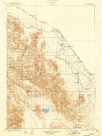 Indio 1904 topographic map preview