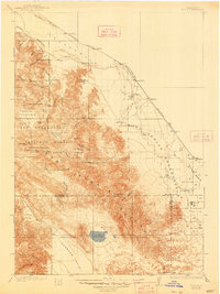 Indio 1904 topographic map preview