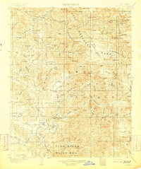 Kaweah 1909 topographic map preview