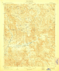 Kernville 1908 topographic map preview