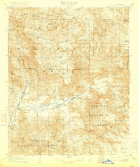 Kernville 1908 topographic map thumbnail
