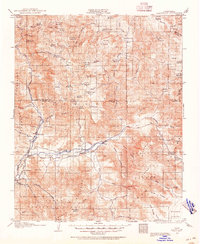Kernville 1906 topographic map thumbnail