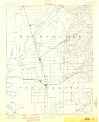 Lodi 1894 topographic map thumbnail
