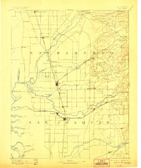 Lodi 1894 topographic map thumbnail