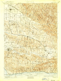 Lompoc 1905 topographic map thumbnail