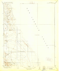 Lost Hills 1914 topographic map thumbnail