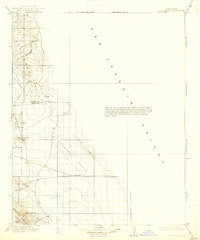 Lost Hills 1914 topographic map thumbnail