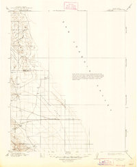 Lost Hills 1914 topographic map thumbnail