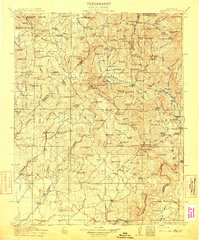 Mariposa 1912 topographic map thumbnail