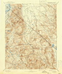 Markleeville 1893 topographic map thumbnail