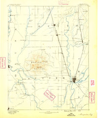 Marysville 1888 topographic map thumbnail