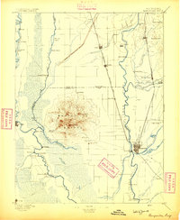 Marysville 1895 topographic map thumbnail