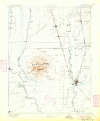 Marysville 1895 topographic map thumbnail