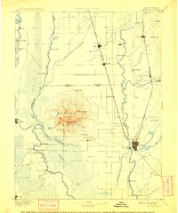 Marysville 1895 topographic map thumbnail