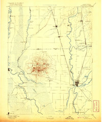 Marysville 1895 topographic map thumbnail