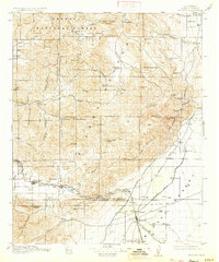 Mojave 1915 topographic map thumbnail