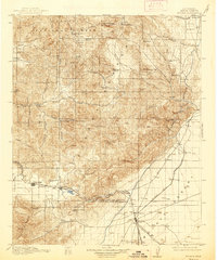 Mojave 1915 topographic map thumbnail