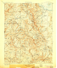 Mt. Lyell 1901 topographic map thumbnail