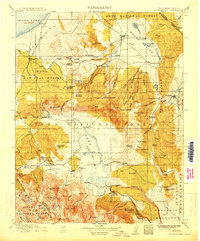 Mt. Morrison 1914 topographic map thumbnail
