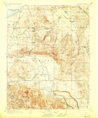 Mt. Morrison 1914 topographic map preview