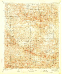 Mt. Pinos 1903 topographic map thumbnail