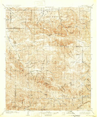Mt. Pinos 1903 topographic map thumbnail