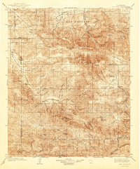 Mt. Pinos 1903 topographic map thumbnail