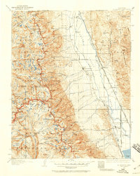 Mt. Whitney topographic map thumbnail