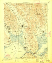 Napa 1902 topographic map thumbnail