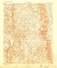 Olancha 1907 topographic map thumbnail