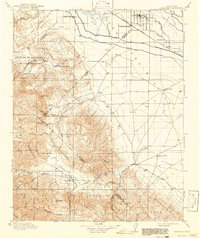 Panoche 1913 topographic map thumbnail