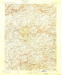Placerville 1893 topographic map preview