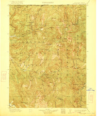 Preston Peak 1922 topographic map thumbnail