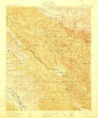 Priest Valley 1915 topographic map thumbnail