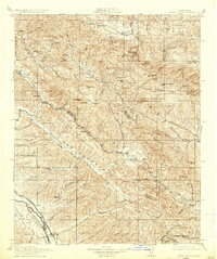 Priest Valley 1915 topographic map thumbnail