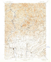 Redding 1901 topographic map preview
