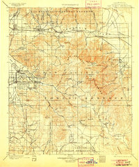 San Jacinto 1901 topographic map thumbnail
