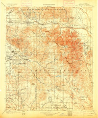 San Jacinto 1901 topographic map thumbnail