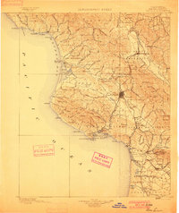 San Luis 1900 topographic map thumbnail