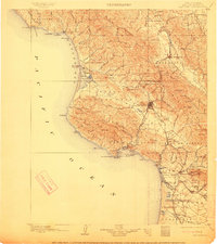 San Luis 1900 topographic map thumbnail