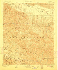 Santa Ynez 1905 topographic map thumbnail