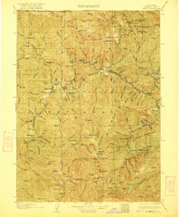 Seiad 1922 topographic map thumbnail