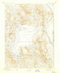 Sierraville 1894 topographic map thumbnail