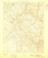 Sonora 1897 topographic map preview