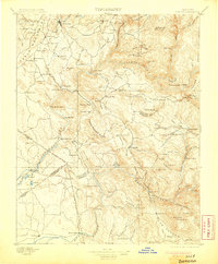 Sonora 1897 topographic map thumbnail