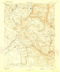 Sonora 1897 topographic map thumbnail