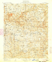 Tehipite 1905 topographic map thumbnail