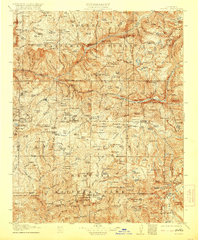 Tehipite 1905 topographic map thumbnail